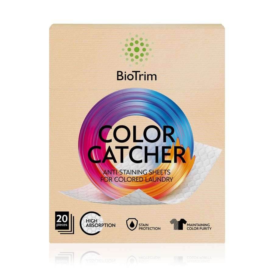 Greenway Ubrousky BioTrim Color Catcher proti zabarvení barevného prádla, 20 kusů