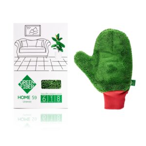 Greenway Green Fiber HOME S9 Rukavice Twist, zelená