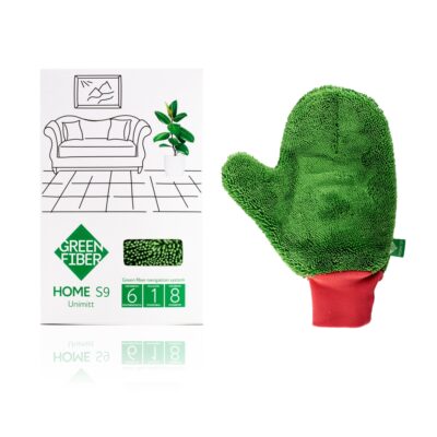 Greenway Green Fiber HOME S9 Rukavice Twist, zelená