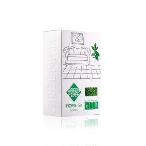 Alternative view of Greenway Green Fiber HOME S9 Rukavice Twist, zelená