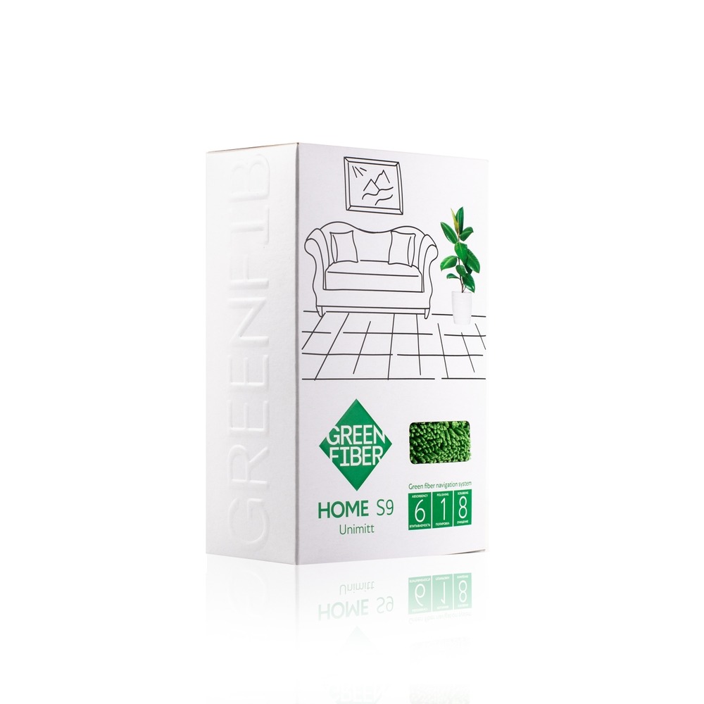 Greenway Green Fiber HOME S9 Rukavice Twist, zelená - Obrázek 2