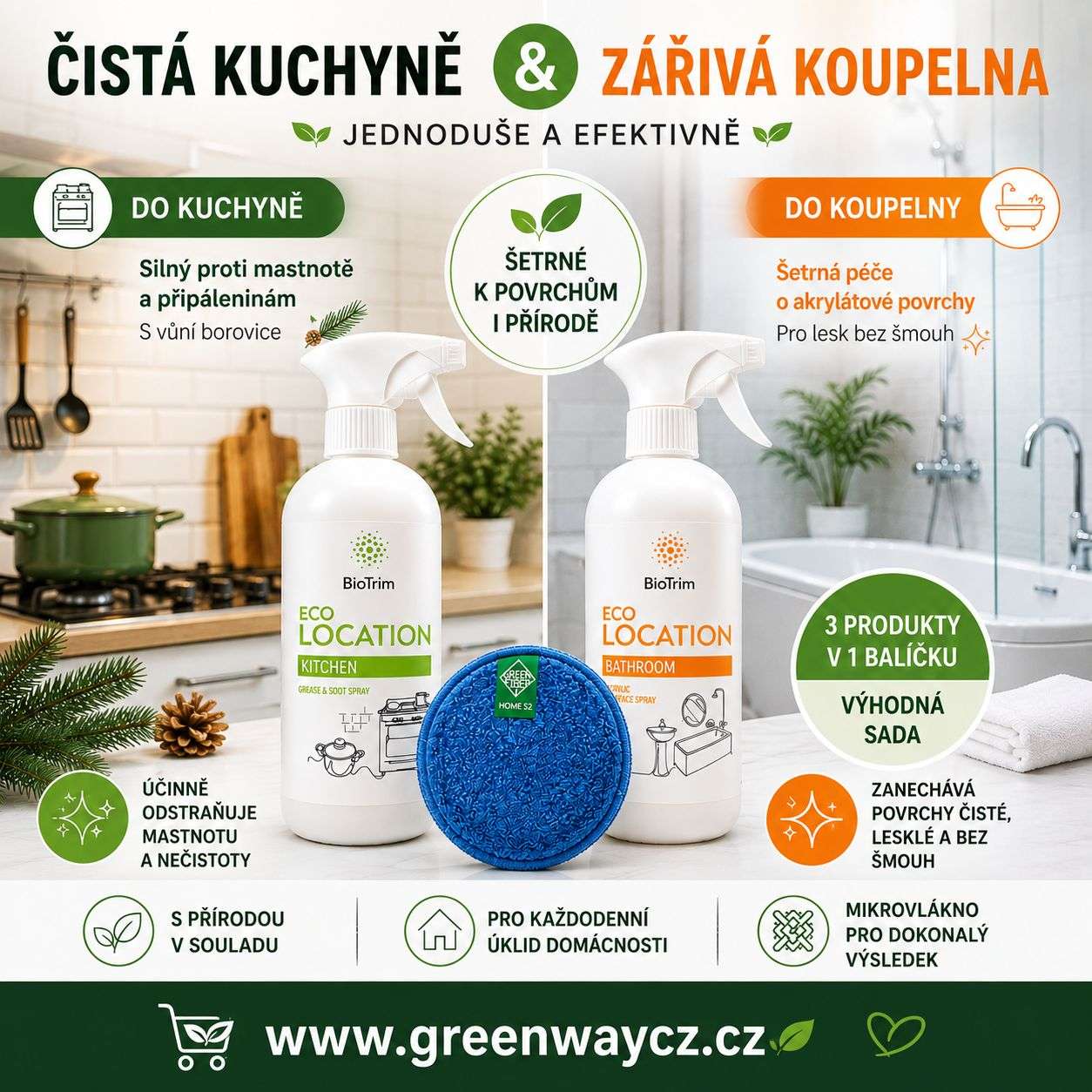 Greenway Sada pro domácnost bez kompromisů
