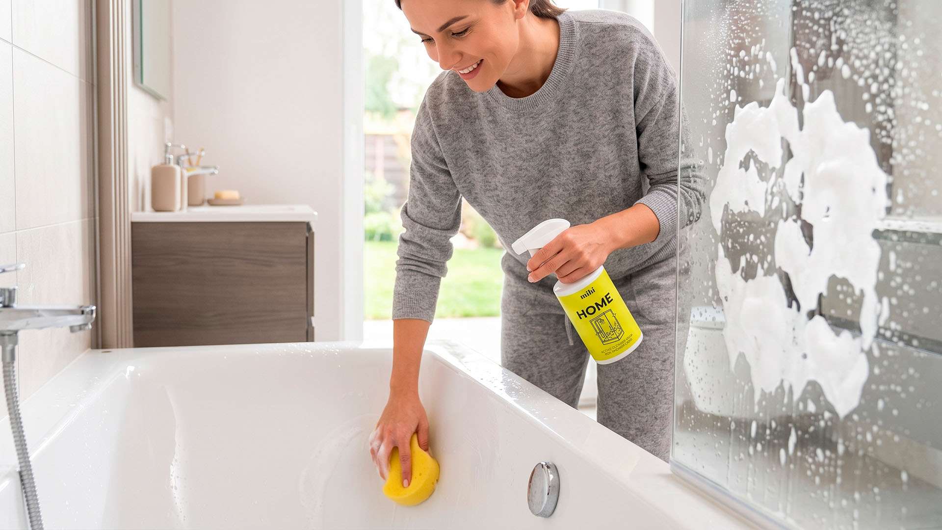 MIHI Aktivní čisticí pěna pro sprchové kouty 500 ml - Obrázek 2